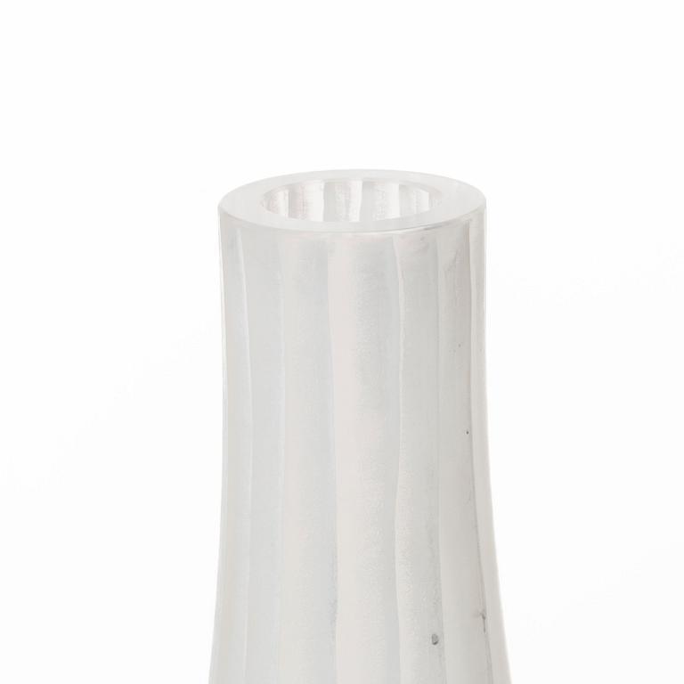 Ingegerd Råman, Vase, sandblasted and enamel-painted glass, Orrefors, Limited Edition, 2007.