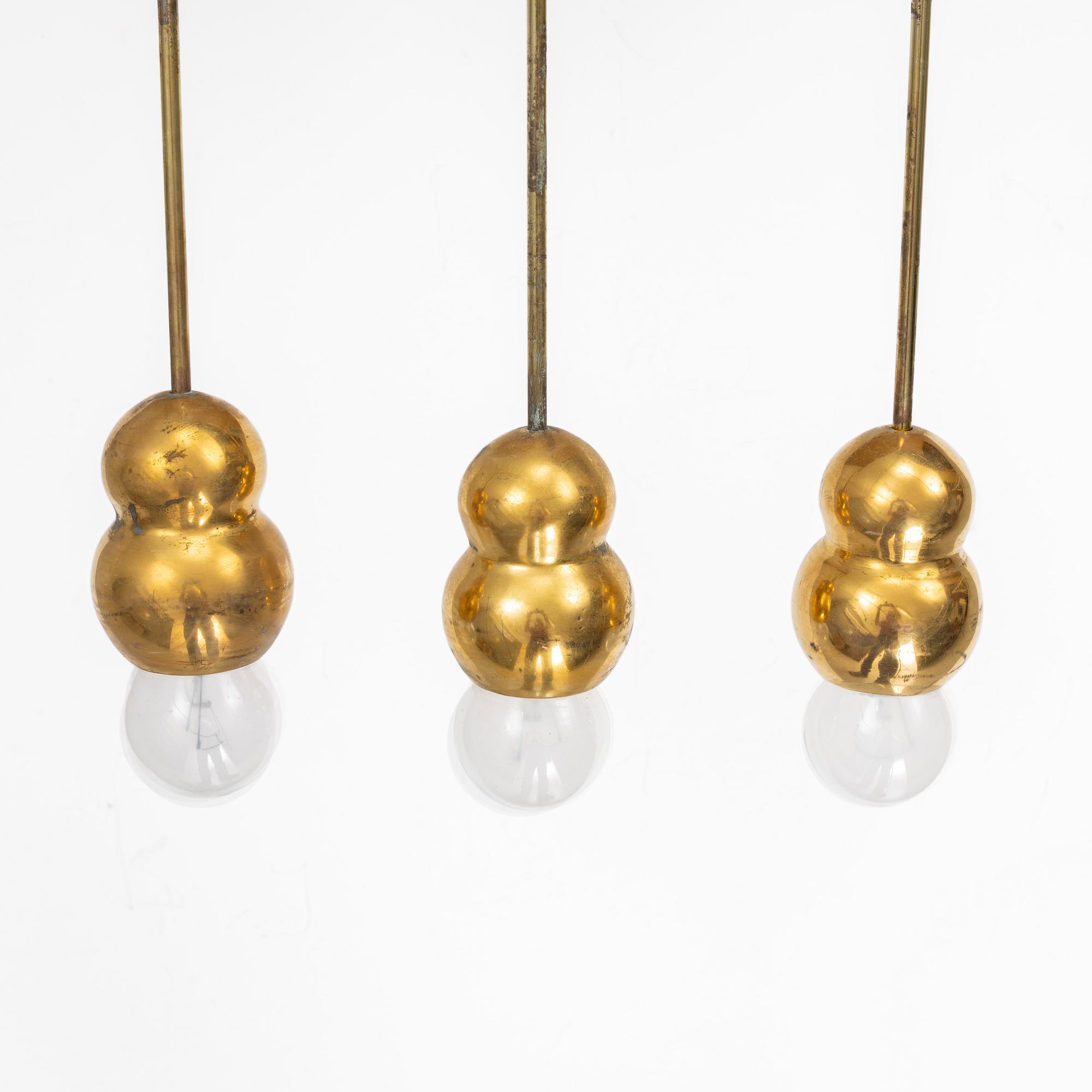 Michael Anastassiades, three 'Ball light' ceiling lamps, England, 21st century,