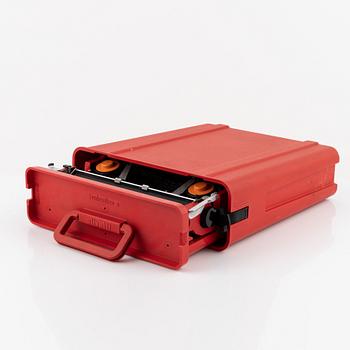 Ettore Sottsass, three 'Valentine' typwriters, Olivetti, Italy.