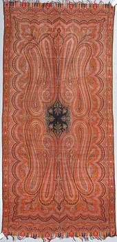 PLÄD, paisley, 1900-talets andra hälft.