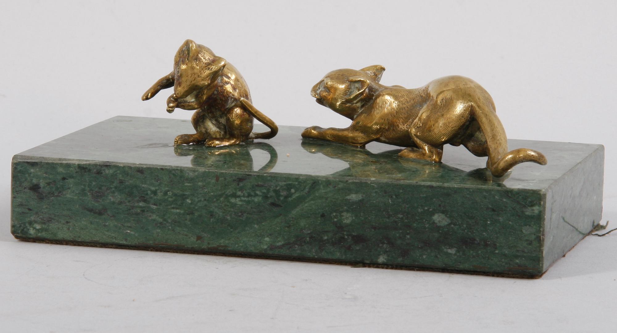 BREVPRESS, sten och mässing.