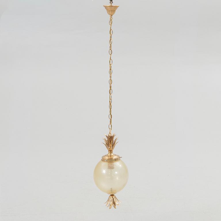 Ceiling lamp, 20th century.