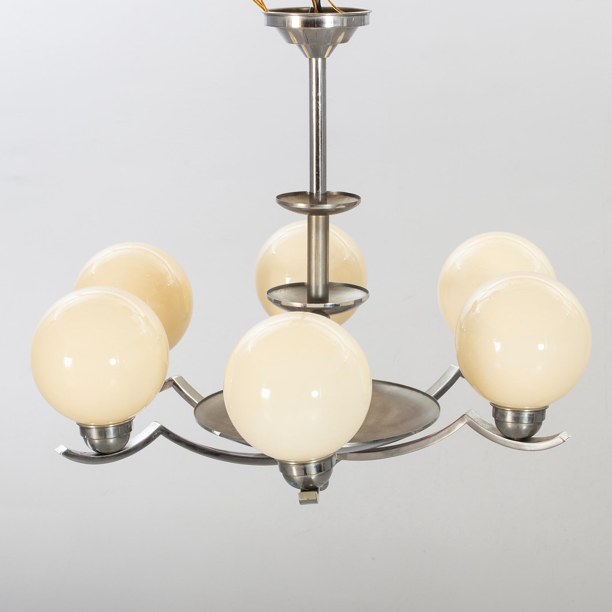 TAKLAMPA Art Deco 1930/40-tal.