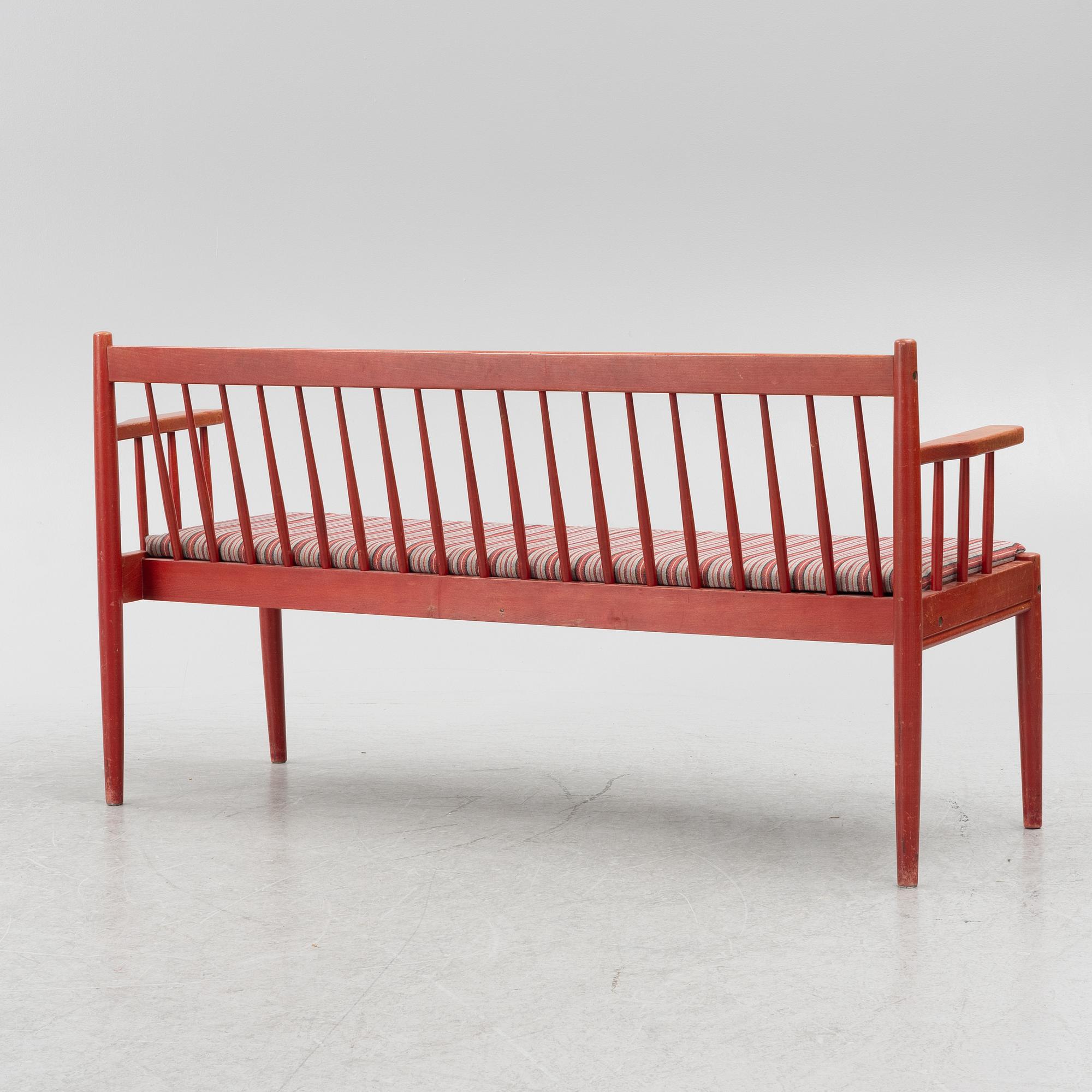 Soffa, Hagafors Stolfabrik, Nässjö, 1900-talets andra hälft.