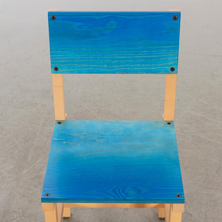 FREDRIK PAULSEN, "Röhsska"Designbaren, chair, Blå Station 2020, Chair 35/102.