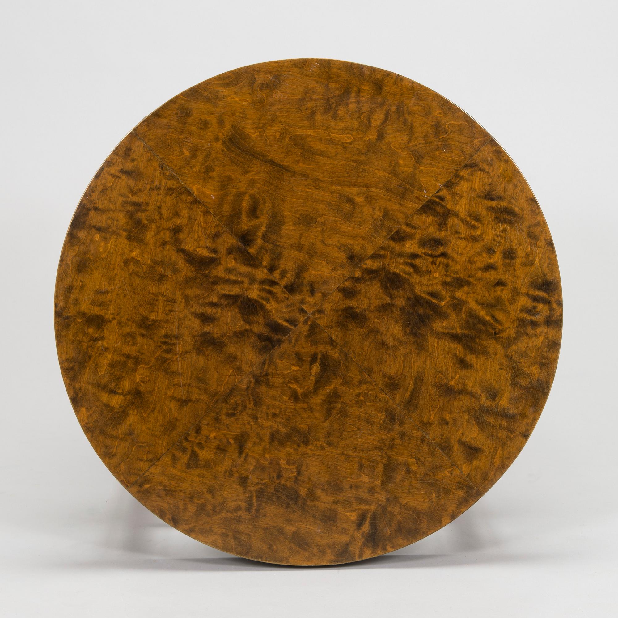 A 1930s coffee table.