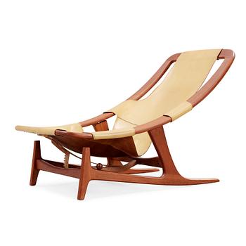 18. ARNE TIDEMAN RUUD, an easy chair 'Holmenkollen', manufactured by AS Inventar, Norcraft, Norway 1950-60's.