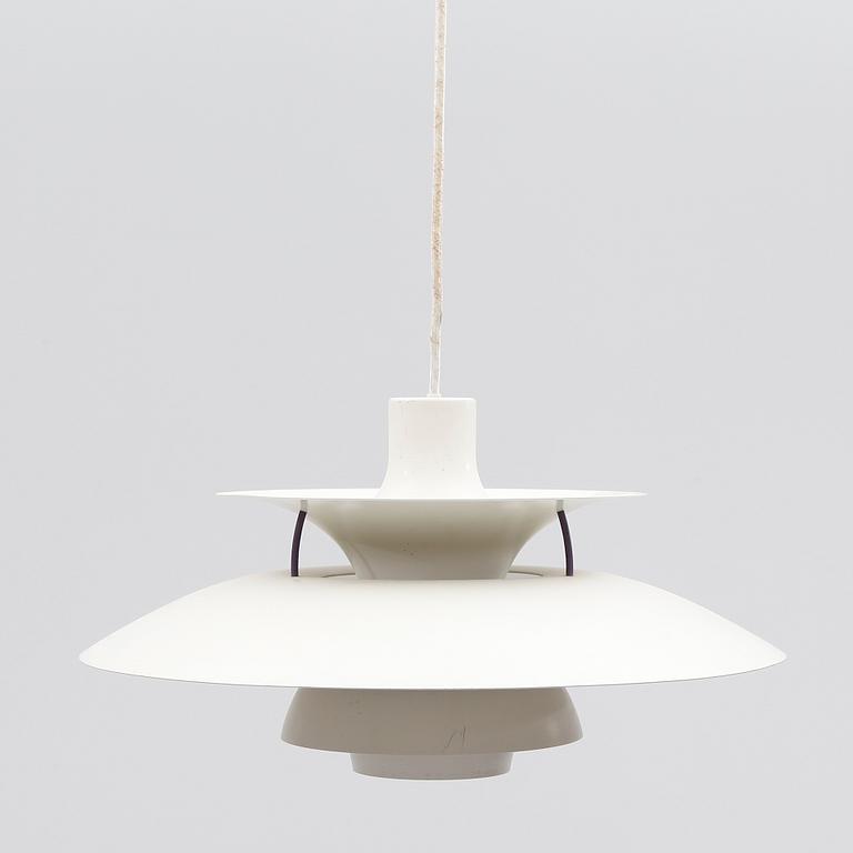 TAKLAMPA, "PH 5", Poul Henningsen för Louis Poulsen, Danmark.