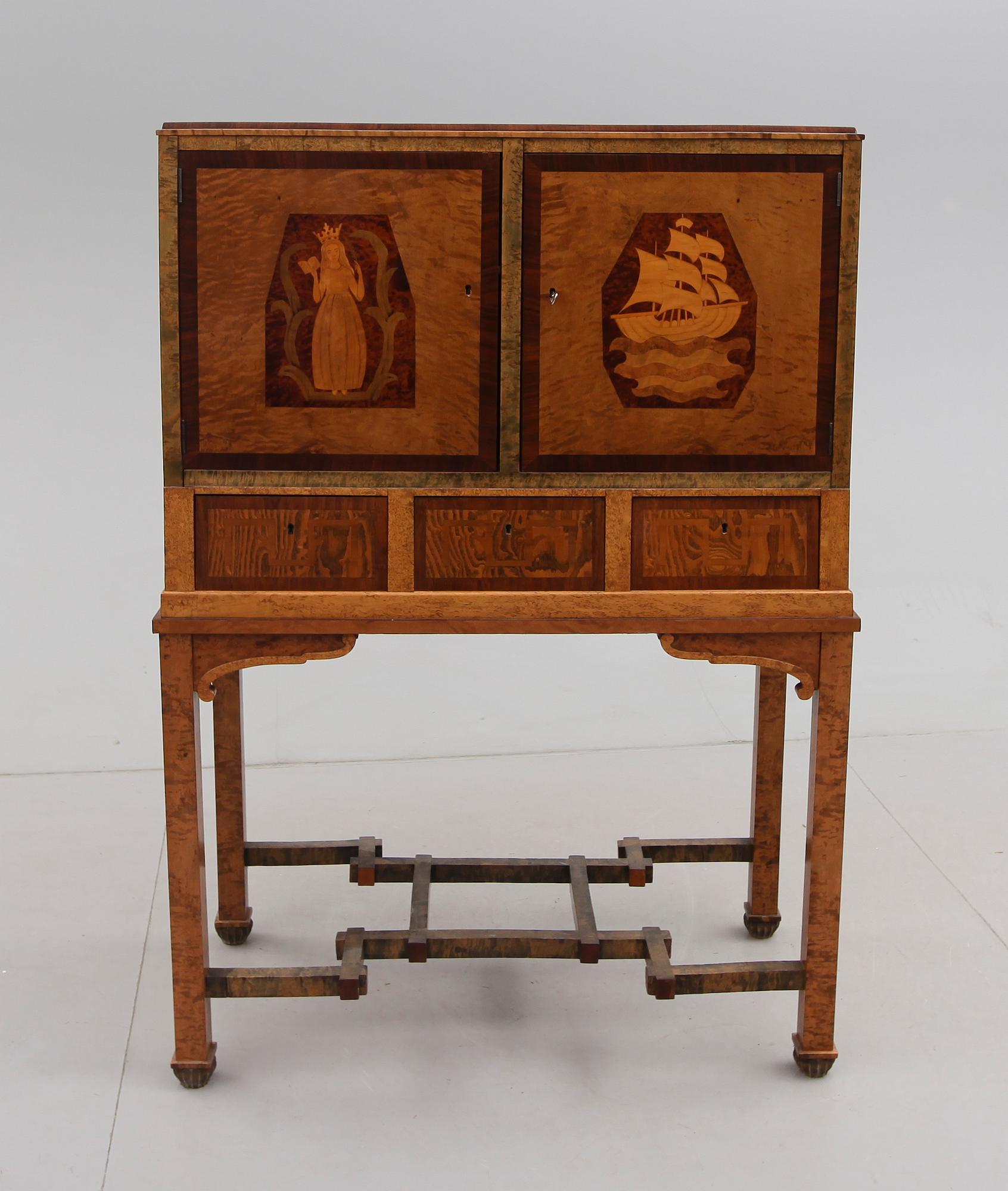 SKÅP, art déco, 1900-talets första hälft.