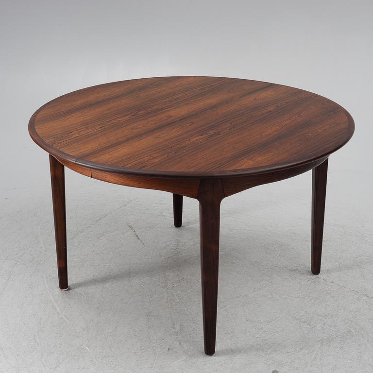 Niels Otto Møller, a nine-piece dining suite, JL Møller, Denmark, 1965.