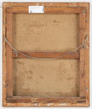 OKÄND KONSTNÄR, olja på duk, ej sign, 1900-talets första hälft.