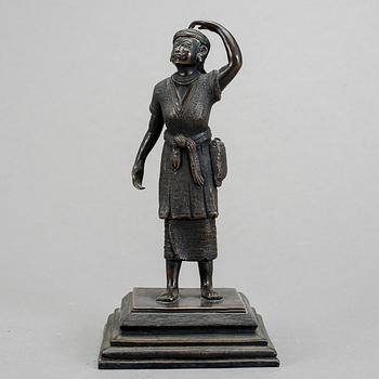 FIGURIN, Pegu-brons, Burma, 1920-tal.