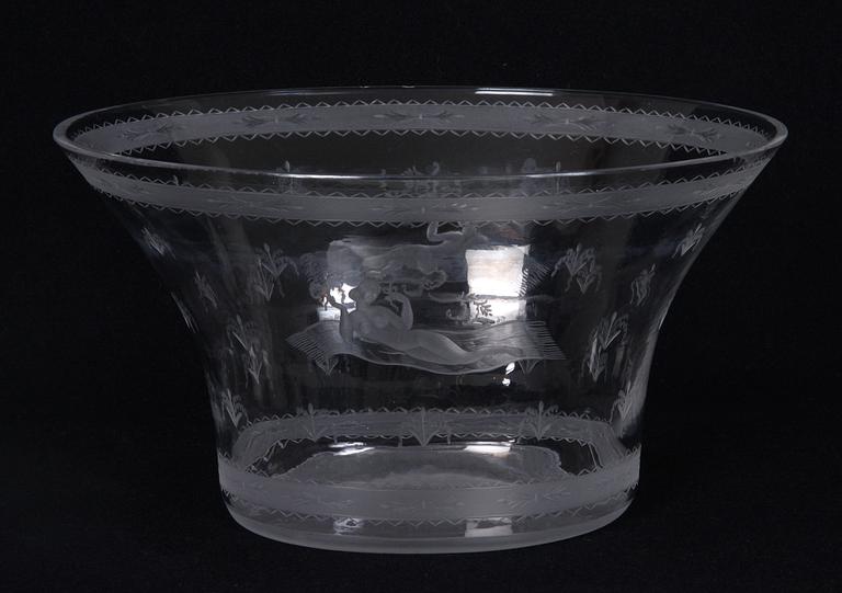 SKÅL, glas, Edward Hald.