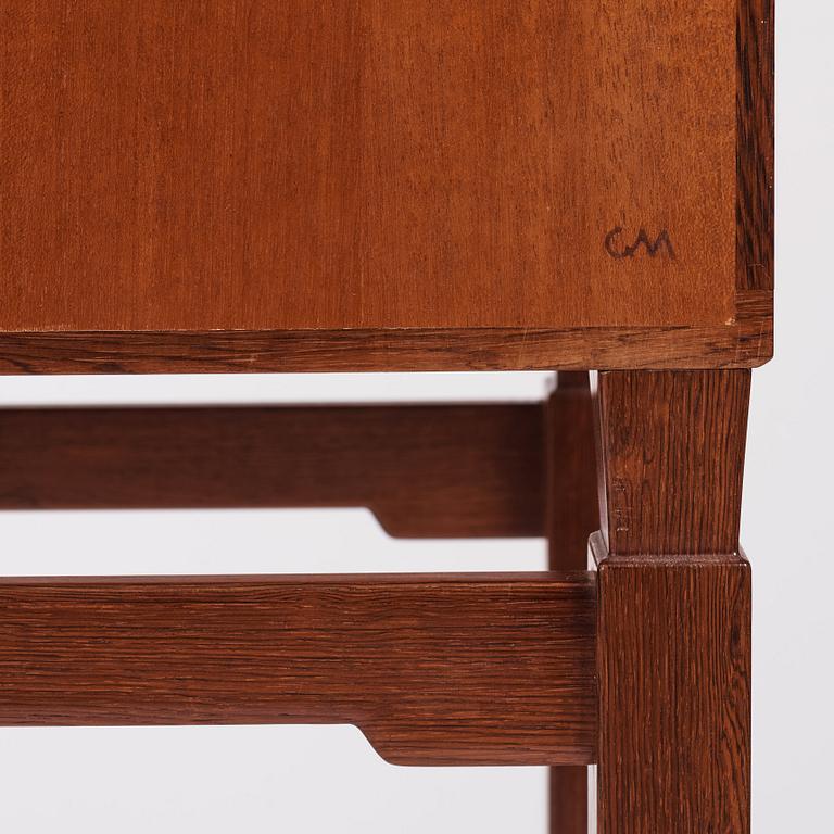 Carl Malmsten, a cabinet, "Raimond", made as a journeyman's piece by cabinetmaker Gunnar Franke in 1964.