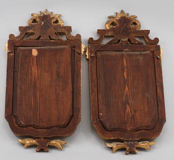 SPEGELLAMPETTER, ett par, gustaviansk stil, 1900-tal.