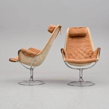 FÅTÖLJER, ett par, Jetson, Bruno Matsson, 1900-talets andra hälft.