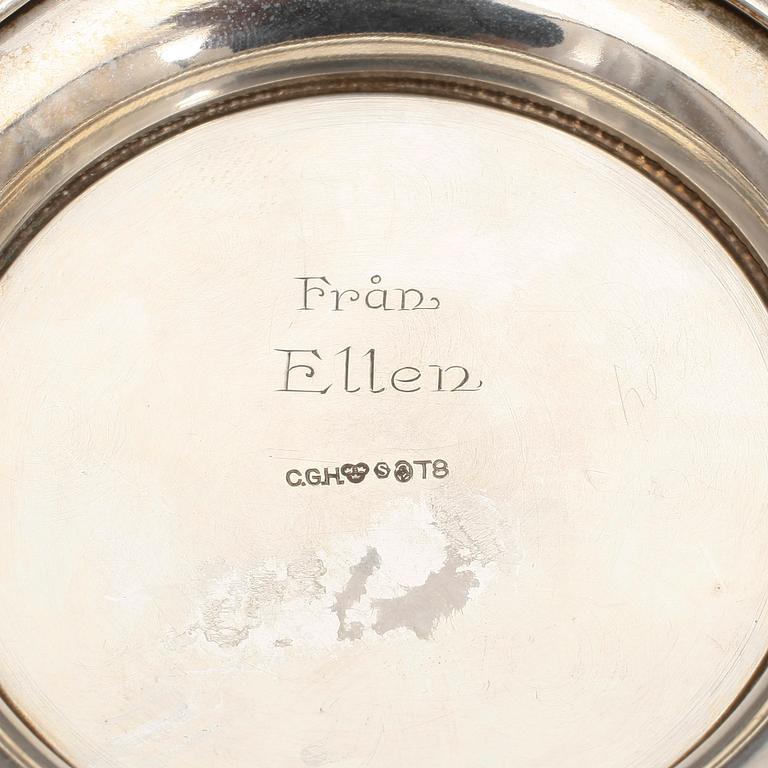 PARTI SILVER, 16 delar, bl.a. GAB, 1924. Vikt ca 430 gram.