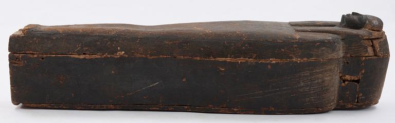 MUMMY SARCOPHAGUS, Egypt, Third Intermediate Period, circa 700-800 BC.