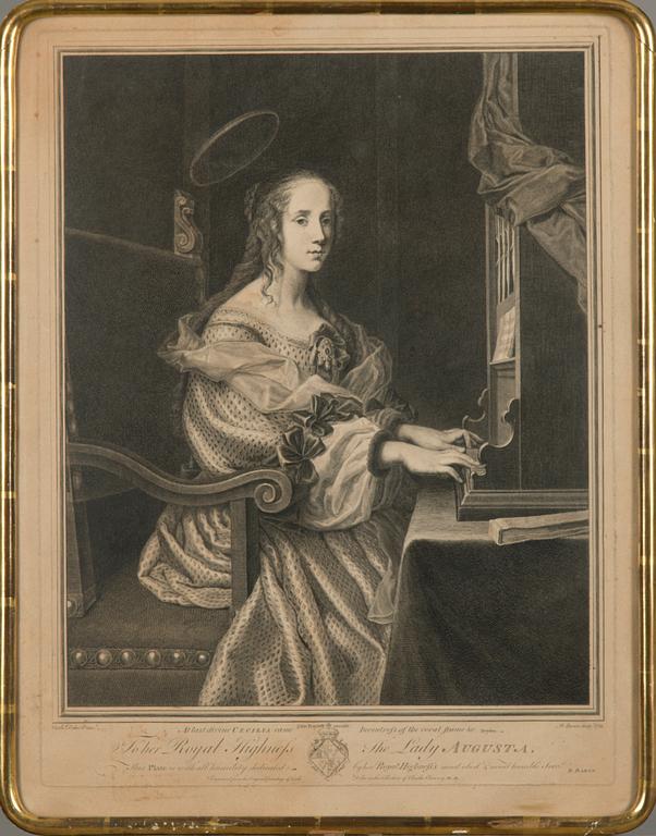 CARLO DOLCI, efter, kopparstick, John Boydell excudit, B.Baron 1759.