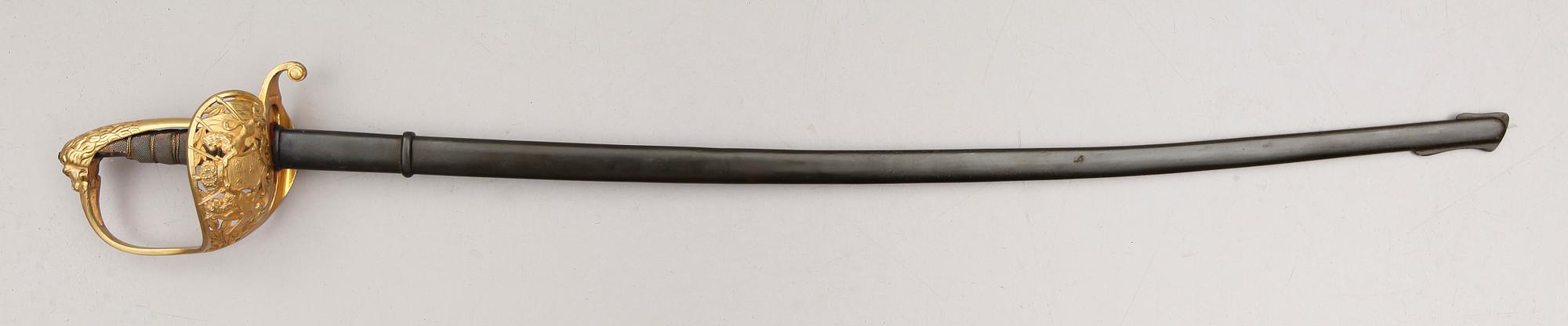 SABEL, ca 1880, för officer vid Infanteriet.