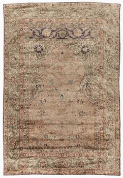 A Turkish rug, c. 185 x 125 cm.