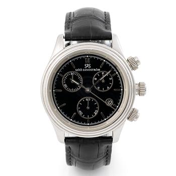 Sjöö Sandström, Lady Chronograph, wristwatch, 35.5 mm.