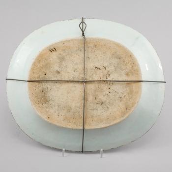 STEKFAT, porslin, Kina, 1700-tal.