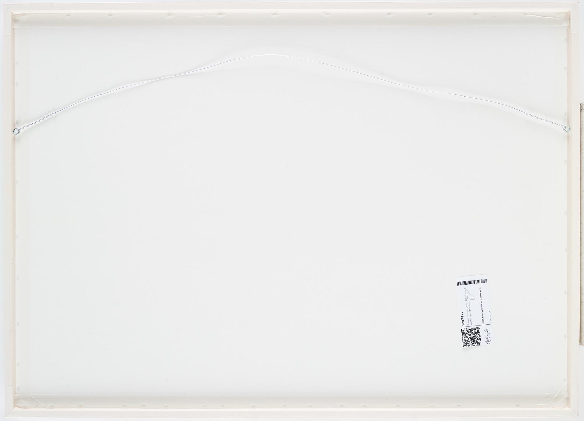 Rune Jansson, watercolour, signed and dated -88.