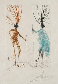 Salvador Dalí,  "Much Ado about Shakespeare".