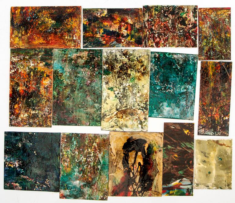 Elin Svipdag, en samling av 46 minatyrmålningar.