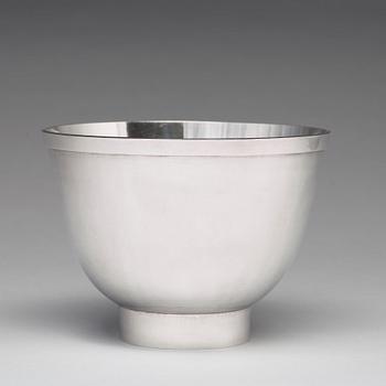 Sigurd Persson, skål, Stockholm 1964, sterling, smed Johann Wist.