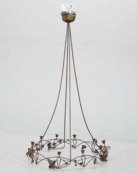 TAKKRONA, sannolikt Danmark, omkring år 2000. Höjd 146 cm exkl kedja.