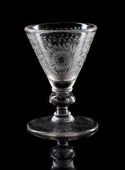 GLAS, barock, Böhmen, 1700-tal.