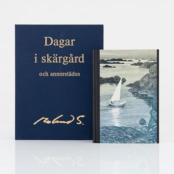 Bibliofilupplagor med originalgrafik – 2 volymer.