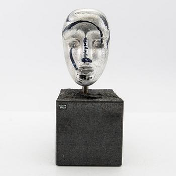 Bertil Vallien, sculpture, glass, "Janus" Limited Edition, Kosta Boda.