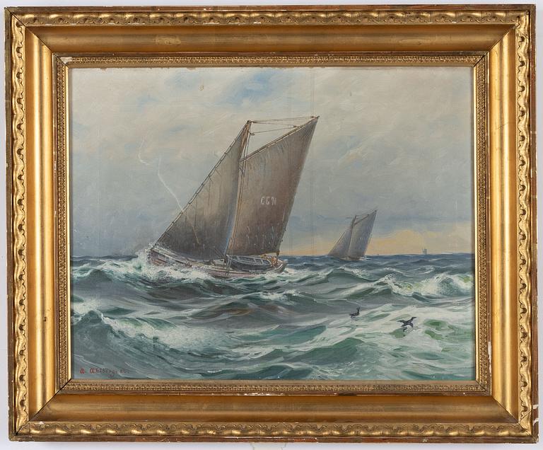 Arvid Ahlberg, Utklippan Blekinge Archipelago.