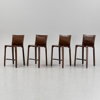 Mario Bellini, barstolar, 4 st "410 CAB" för Cassina, Italien, 2000-tal.
