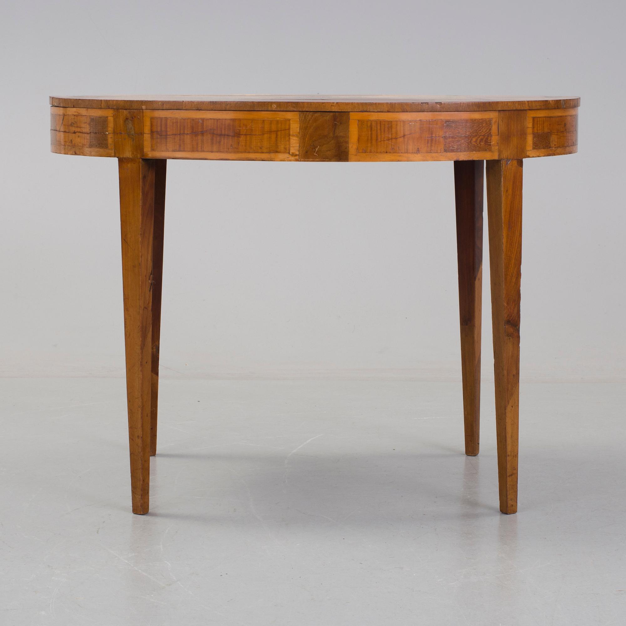 SALONGSBORD, gustaviansk stil, 1800-talets slut.