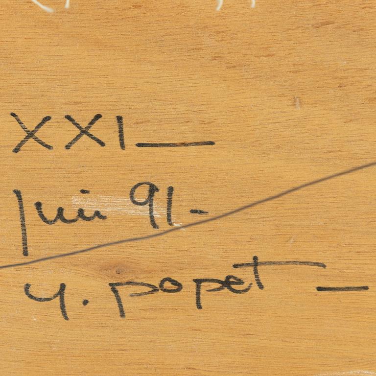 Yves Popet, "XXIV", "XXI".