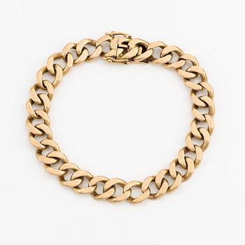 Armlänk 18K guld, pansarlänk.