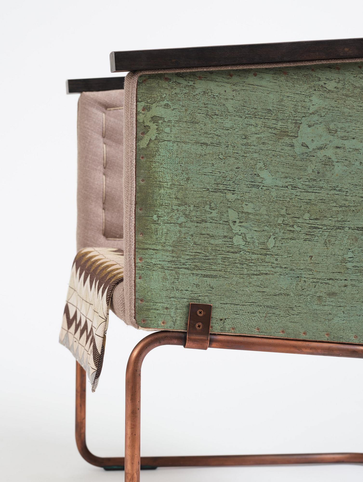 Mats Theselius, an 'Hommage à Sigurd Lewerentz' armchair, ed. 67/123. Källemo, Sweden, post 2012.