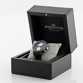 Fortis, B-42 Stratoliner, "Limited Edition", chronograph, wristwatch, 43.5 mm.