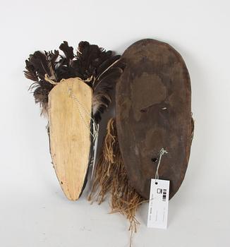 MASKER, 2 st, Afrika.