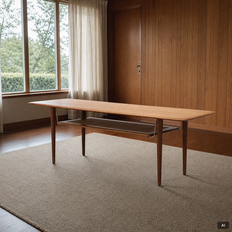 Soffbord, teak, 1950-tal, Sverige.
