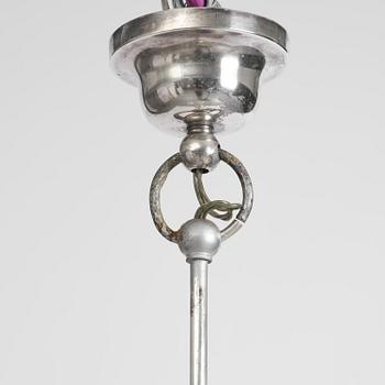Elis Bergh, a Swedish Grace ceiling lamp, C.G. Hallberg, Stockholm, 1920s.