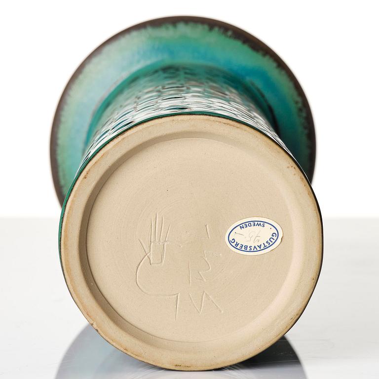 Stig Lindberg, a stoneware vase, Gustavsberg Studio 1961.
