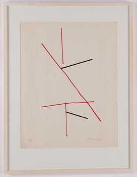 RICHARD MORTENSEN, färgserigrafi, 1966, signerad, 23/75 XXV.