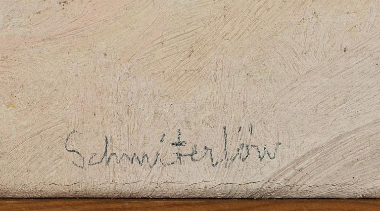 Bertram Schmiterlöw, oil on canvas, signed.