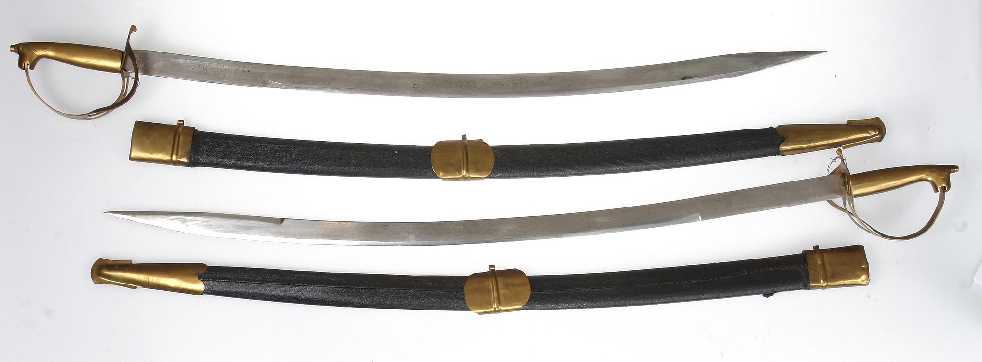 SABLAR, ett par, Indien, 1900-tal.