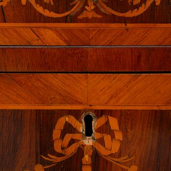 A chest of drawers, Italy, circa 1800.
